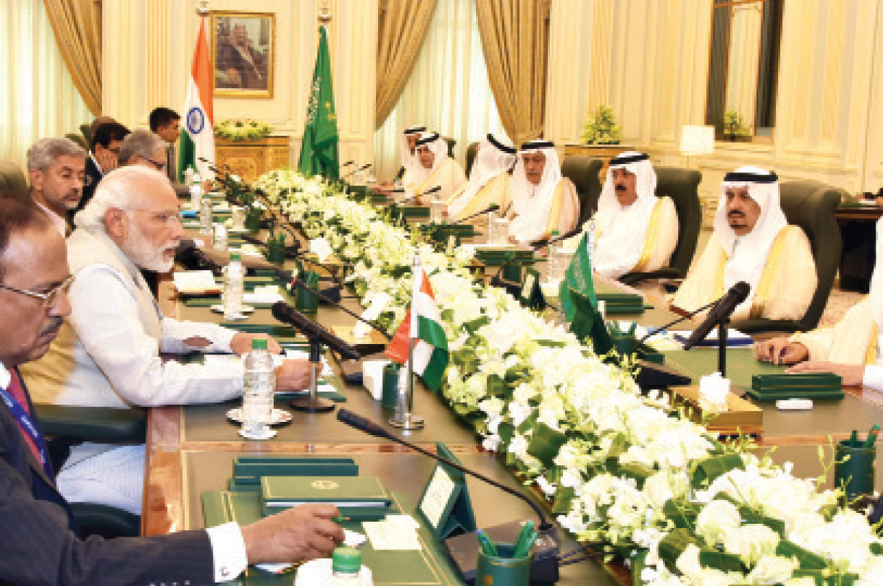 The Prime Minister, Shri Narendra Modi at the signing of agreements between India and the Kingdom of Saudi Arabia, in Riyadh, Saudi Arabia on April 03, 2016.
