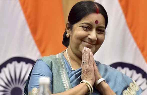 Sushma Swaraj addressed the first-ever India-Central Asia Dialogue during her two-day visit to Uzbekistan