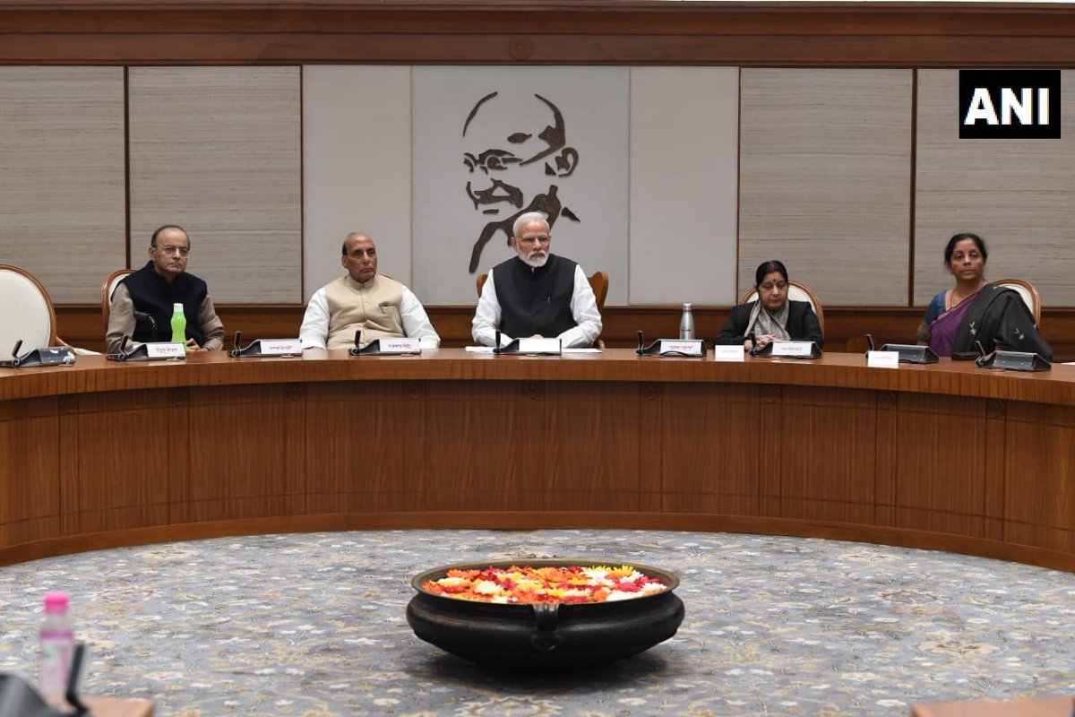PM Narendra Modi chairs Cabinet Committee on Security post the Pulwama terrorist attack