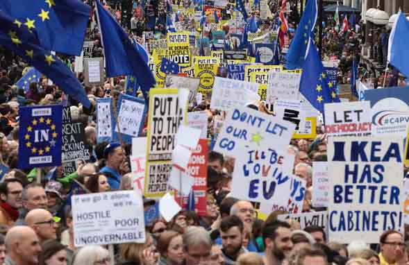 Million-Strong March Against Brexit