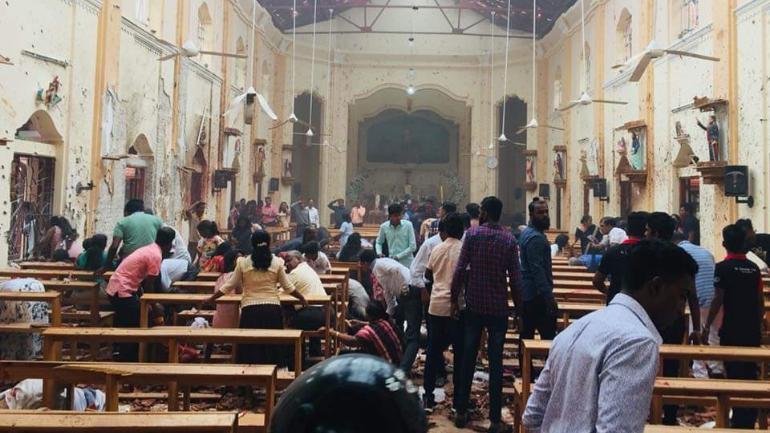 Blasts in Sri lanka