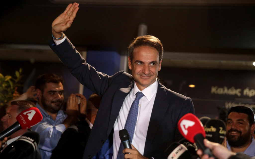 Kyriakos Mitsotakis takes Oath as New Greek PM