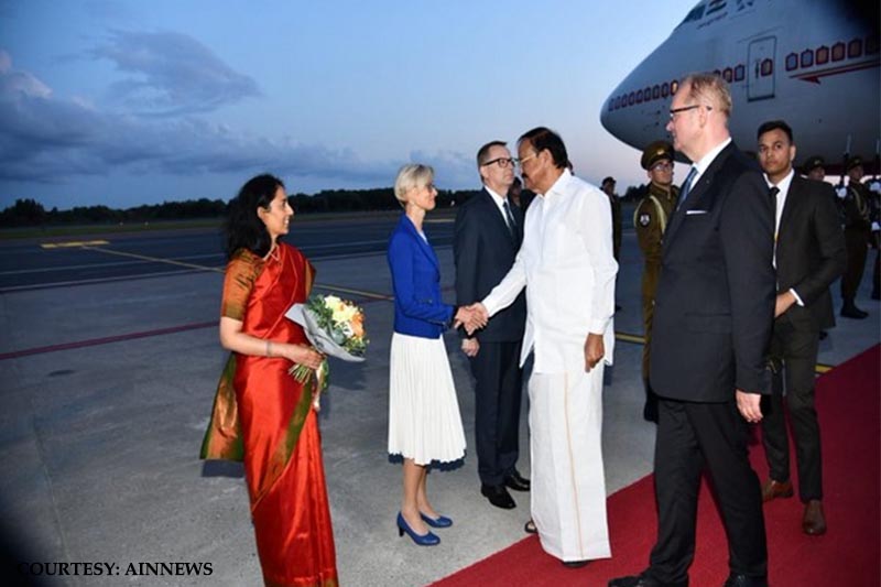 Venkaiah Naidu is in Estonia for the last leg of his five-day visit to Baltic nations