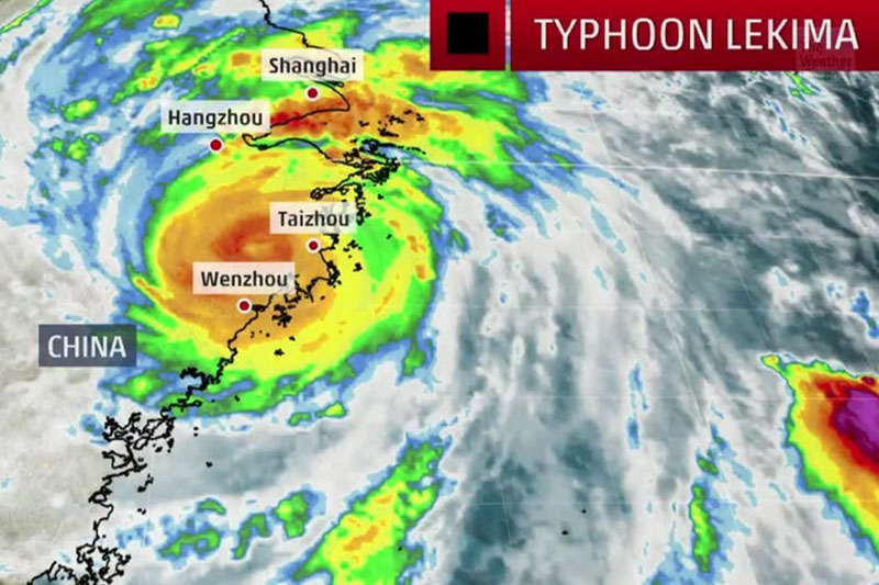 13 killed as Typhoon Lekima makes landfall in China