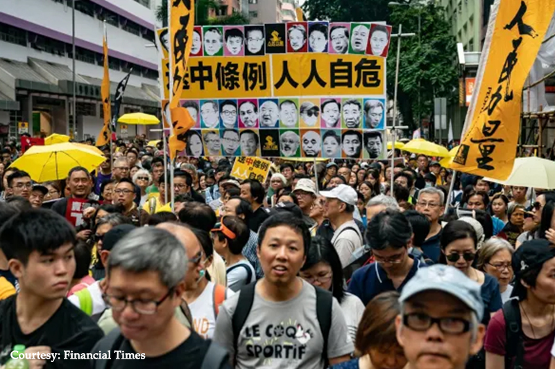 China warns Hong Kong protesters amid unrest