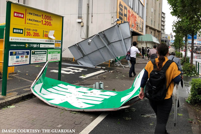 Typhoon Faxai disrupts life after making landfall in Tokyo