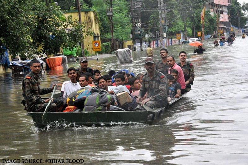 Heavy rainfall, flood disrupts life in Bihar