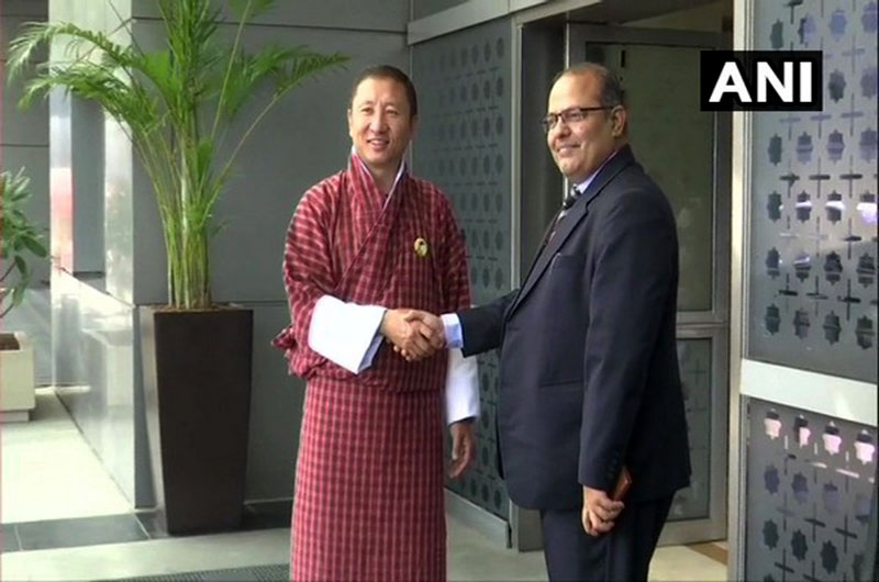 Lyonpo Tandi Dorji, Foreign Minister of Bhutan is on a week-long trip to India.