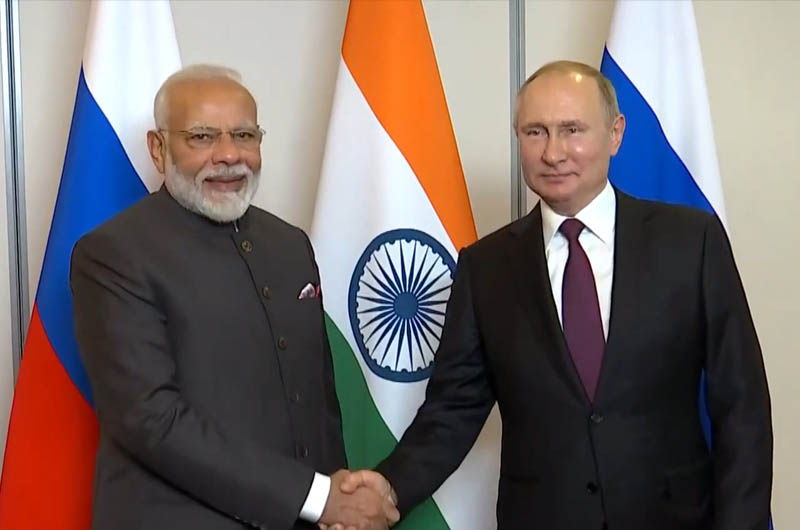 PM Modi and President Putin hold ''excellent'' talks at BRICS Summit