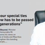 Minister of Arts and Culture, the Honourable Mr Prithvirajsing Roopun , Mauritius