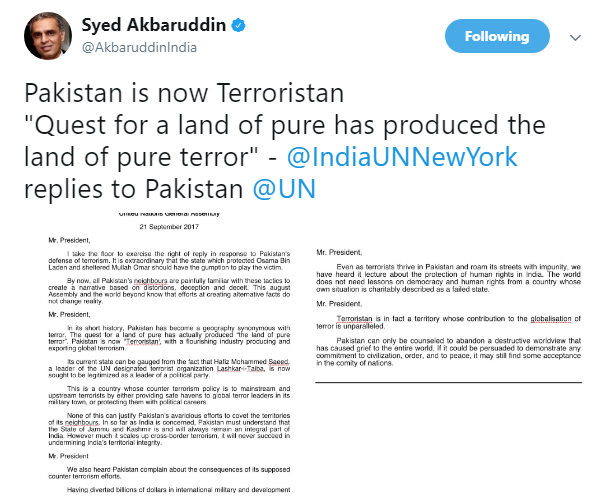 Pakistan is now Terroristan