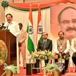 Vice President of India M Venkaiah Naidu addressed the Indian diaspora community in Gaborone, Botswana. He appreciated the community’s role in the economic progress of Botswana and invited them to be part of India’s growth story.