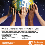 Redesign – New Bank of Baroda Ad 2014