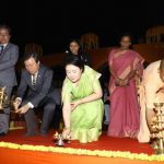 First Lady of Republic of Korea, Mrs Kim Jung-sook, joins India in celebrating the Deepawali this year, along with UP Chief Minister Yogi Adityanath in Ayodhya