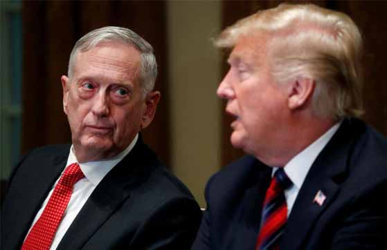 United States Secretary of Defence, James Mattis resigns after clash with US President over US withdrawal of troops from Syria
