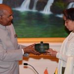 President Kovind gifts Budda relic replica to Daw Aung San Suu Kyi