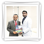 CEO & Publisher of D&B Plus with The Hon. Deputy Prime Minister of Mauritius