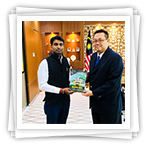CEO of D&B with the Hon. High Commissioner of Malaysia
