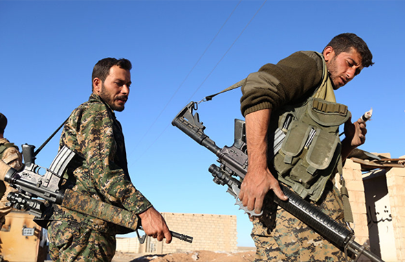 Syria’s Kurdish forces backed by the US launch offensive to defeat ISIS