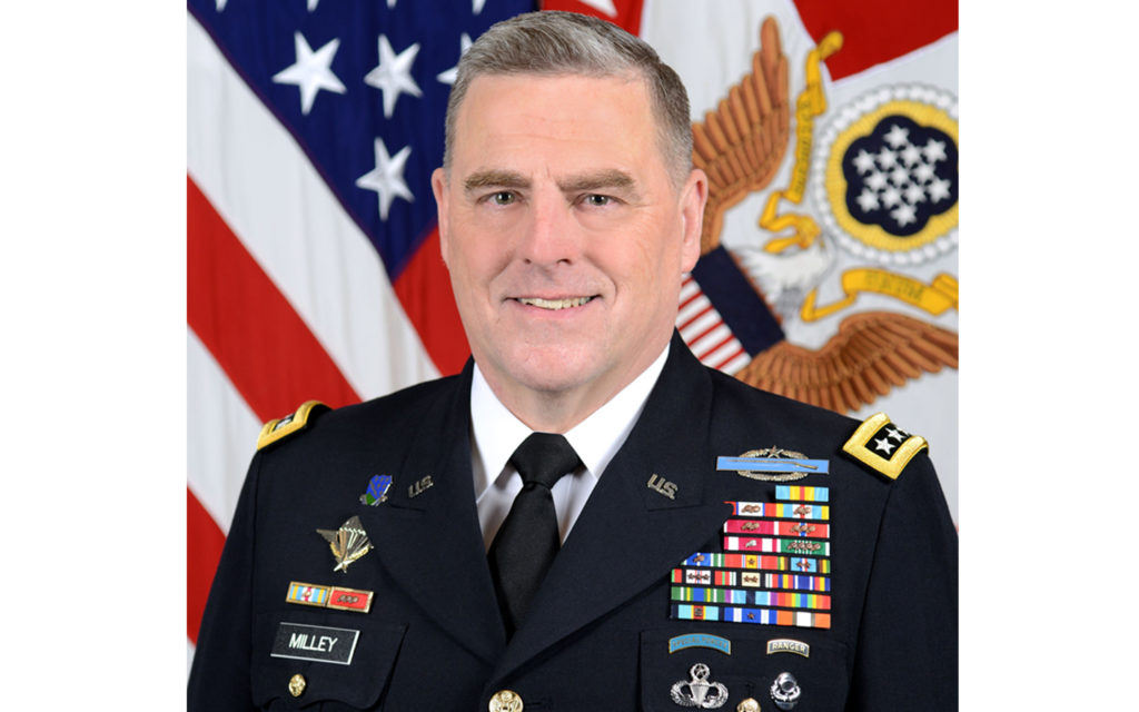 Gen Mark Milley, the potential future US military chief
