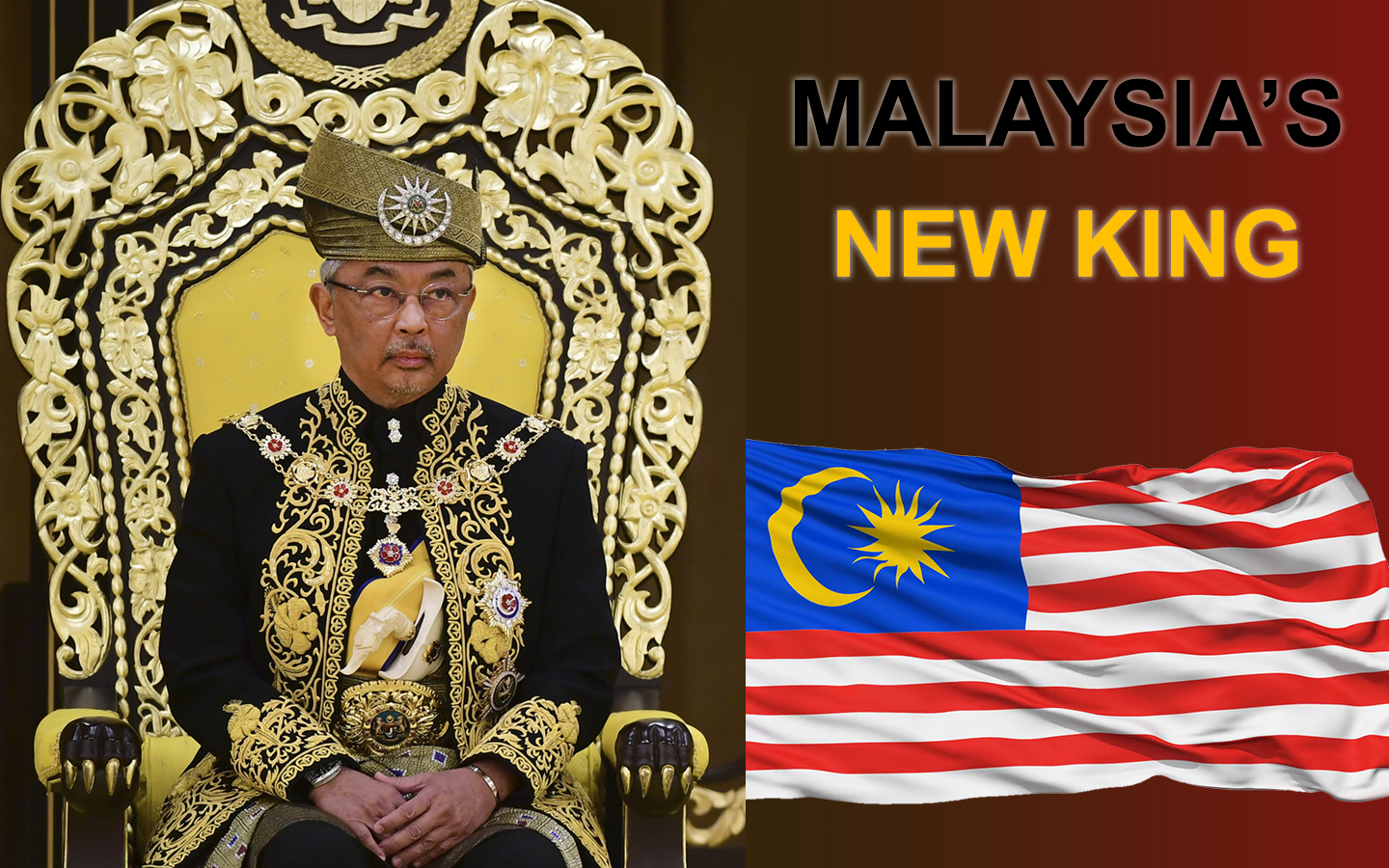 Malaysia's new King, Sultan Abdullah Ri’ayatuddin Al-Mustafa Billah Shah