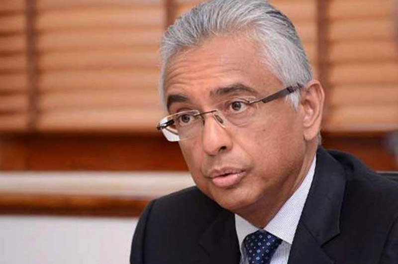 Mauritius counterpart Pravind Kumar Jugnauth who is on a private visit to India.
