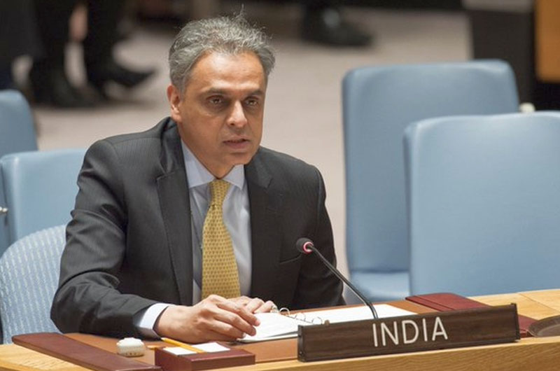 Indian envoy to the UN, Syed Akbaruddin