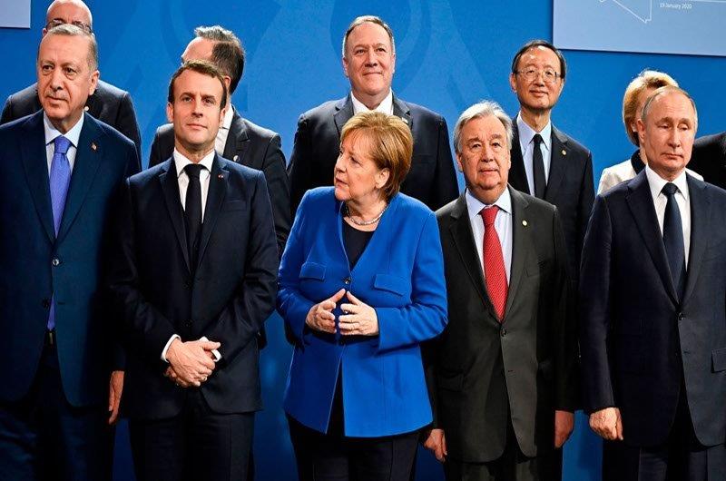 World leaders gather in Berlin for Libya peace summit.