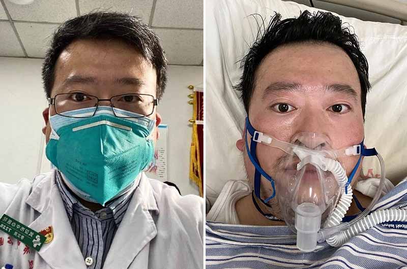 Li Wenliang, a Chinese doctor got infected with Coronavirus while working at Wuhan Central Hospital