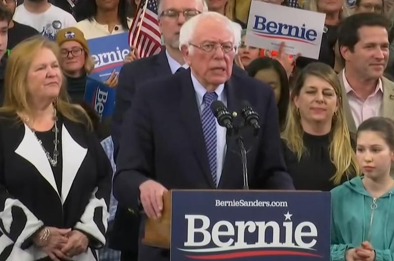 Sen. Bernie Sanders narrowly won the New Hampshire’s Democratic primary on February 11