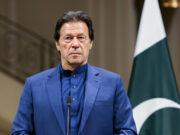 Addressing thousands, PM Khan said he is willing to allow Kashmiris the full right to self-determination