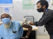 Vaccination Drive for Rohingya Refugees in Bangladesh