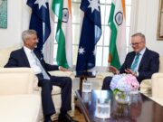 On the Sidelines of the Sydney Business Meet, EAM of India Meets Australian Prime Minister