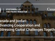 Canada and Jordan: Boosting Cooperation and Inscribing Global Challenges Together