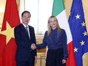 President Thưởng Meets Italian PM Meloni in Rome