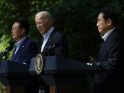 The Trilateral Leaders’ Summit between Japan-U.S-ROK at Camp David