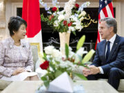 Japan-USA Foreign Ministers Meeting Held in New York