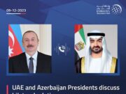 The Presidents of the UAE and Azerbaijan Talk on Bilateral Relations