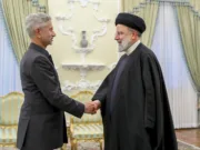 Indian External Affairs Ministers Holds Talks with Iranian Counterpart