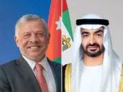 UAE President and King of Jordan Discuss Bilateral Relations and Regional Developments