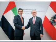 UAE and Austrian Foreign Ministers Discuss Bilateral Cooperation