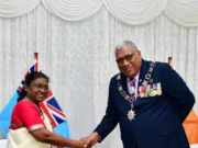 Fiji Confers Highest Civilian Award to the President of India