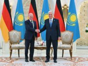 Kazakhstan President Tokayev Hosts German Chancellor Olaf Scholz in a Historic Visit