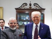 Prime Minister Narendra Modi meets President Donald Trump
