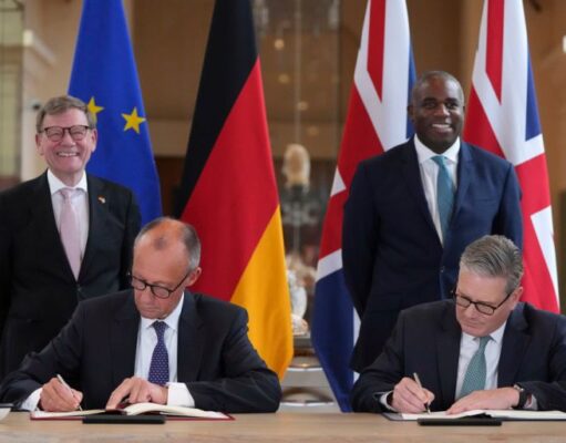 Germany and UK Sign Friendship Treaty