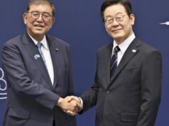 Japanese PM Visits South Korea