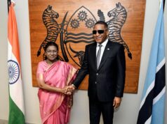 President Droupadi Murmu Concludes Historic State Visit to Botswana