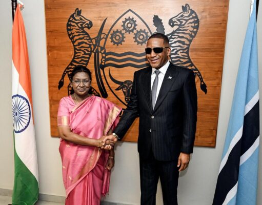 President Droupadi Murmu Concludes Historic State Visit to Botswana