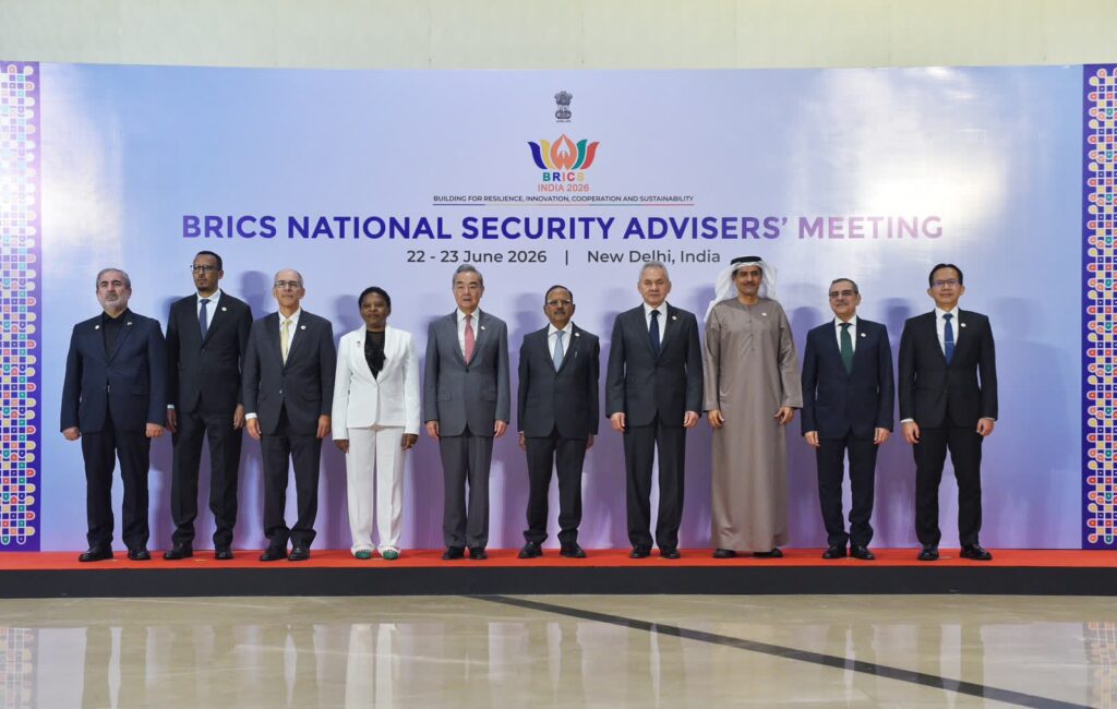 India Chairs 16th BRICS National Security Advisers' Meeting