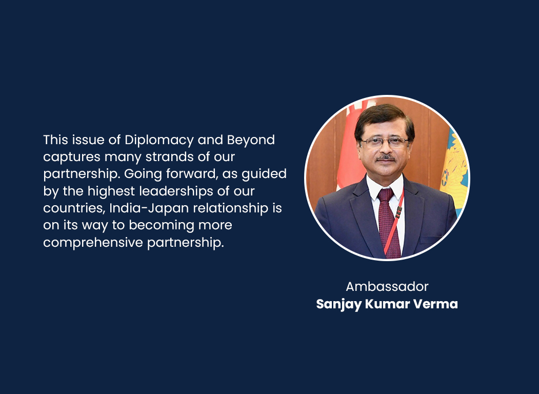 Message from H.E. Mr. Sanjay Kumar Verma- Ambassador of India to Japan